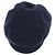 Cappello Chanel Gavroche Lana Blu Navy - vista 6
