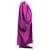 Yves Saint Laurent Robe en soie violette  - vue 4