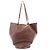 Autre Marque Borsa Secchiello in pelle "Tana" Marrone - vista 2