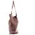 Autre Marque Borsa Secchiello in pelle "Tana" Marrone - vista 4