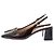 Gianvito Rossi Slingbacks neri "Freeda" Nero - vista 3