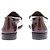 Autre Marque Mocasines de cuero "Lincoln Penny" Burdeos - vista 5