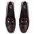 Autre Marque Mocasines de cuero "Lincoln Penny" Burdeos - vista 6