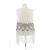 Balmain Chaleco sin mangas con bordados Camello - vista 2