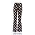 Louis Vuitton Punkte Hose Schwarz