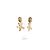 Autre Marque Orecchini a clip "Mermaid Clip" D'oro - vista 5