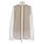 Camicia Céline bicolore bianca e marrone cotone S
