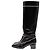 Maryam Nassir Zadeh Botas de tacón negras Negro - vista 3
