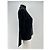Autre Marque VAKKO Rollkragenpullover Schwarz mit zweifarbigen Streifen - Ansicht 3