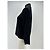 Autre Marque VAKKO Rollkragenpullover Schwarz mit zweifarbigen Streifen - Ansicht 4