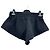 Autre Marque Mini short in cotone nero PORT DE BRAS - vista 2