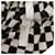 Céline Wollpullover Karomuster Schwarz  - Ansicht 7