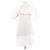Camiseta blanca Lanvin de algodón con cuentas Blanco