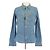 Camicia in denim blu Paco Rabanne XS