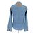 Camicia in denim blu Paco Rabanne XS - vista 2