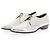 Céline Silberne Metallic Leder Derbys 38