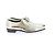 Céline Silberne Metallic Leder Derbys 38 - Ansicht 2