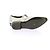 Céline Silberne Metallic Leder Derbys 38 - Ansicht 7