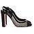 Décolleté Dolce & Gabbana in velluto nero e rete 37 - vista 2
