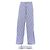 Autre Marque Pantalón a rayas azules y blancas