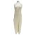 By Malene Birger Trägerloses Maxikleid Ecru Khaki