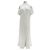 Massimo Dutti Robe en lin blanche