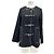 Autre Marque BY MALINA Black Wool Multi-Belt Jacket XS