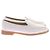 Autre Marque Mocassini in pelle bianca BAUDOIN & LANGE 39 Bianco - vista 2