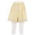 Autre Marque Pantaloncini gialli in lino THE ANDAMANE