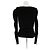 Top negro de manga larga Issey Miyake de algodón - vista 2