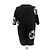 Autre Marque Camiseta de algodón negra estampada BASSIKE Negro - vista 2
