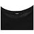 Autre Marque Camiseta de algodón negra estampada BASSIKE Negro - vista 6