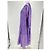 Abito maxi stampato viola e rosa Attic and Barn Porpora - vista 4