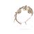 Goossens Pulsera dorada signos astrológicos Dorado - vista 5