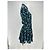 Vestido corto Zadig & Voltaire con estampado de hojas negro algodón 38 - vista 3