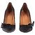 Décolleté Isabel Marant in camoscio nero con fiocchi Taglia 38 - vista 4