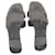 Hermès Sandalias negras "Oran" Negro - vista 7