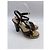 Louis Vuitton Absatzsandalen mit Charms Braun Leder 36 - Ansicht 3