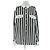 Saint Laurent Camisa de seda a rayas Negro