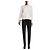 Totême Mohair Spitzenstrick creme M Roh