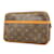 Louis Vuitton Monogram Compiegne 23 Clutch Bag Brown  ref.2213029