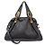 Chloé BOLSO CHLOE PARATY MEDIUM 8HS891 EN CUERO GRANEADO NEGRO