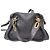 Chloé BOLSO CHLOE PARATY MEDIUM 8HS891 EN CUERO GRANEADO NEGRO - vista 2