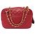 BAG A SPALLA VINTAGE CHANEL CAMERA PM IN PELLE QUILTED ROSSA Rosso