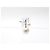 NUOVE ORECCHINI CHANEL A36138 LOGO CC PERLE STRASS Argento - vista 2