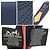 Pochette piatta con perforazione Wave Neoban PM di Hermès Blu navy - vista 3