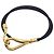 Hermès Bracciale choker doppio Jumbo Hermes Nero D'oro