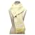 Hermès Sciarpa in pelle Hermes Bianco Giallo  - vista 2