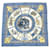 Hermès Sciarpa in seta blu Hermes  - vista 1