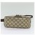 GUCCI GG Supreme Web Borsa Sherry Linea PVC Marrone Oro 89 02 032 Auth 122664 D'oro - vista 9